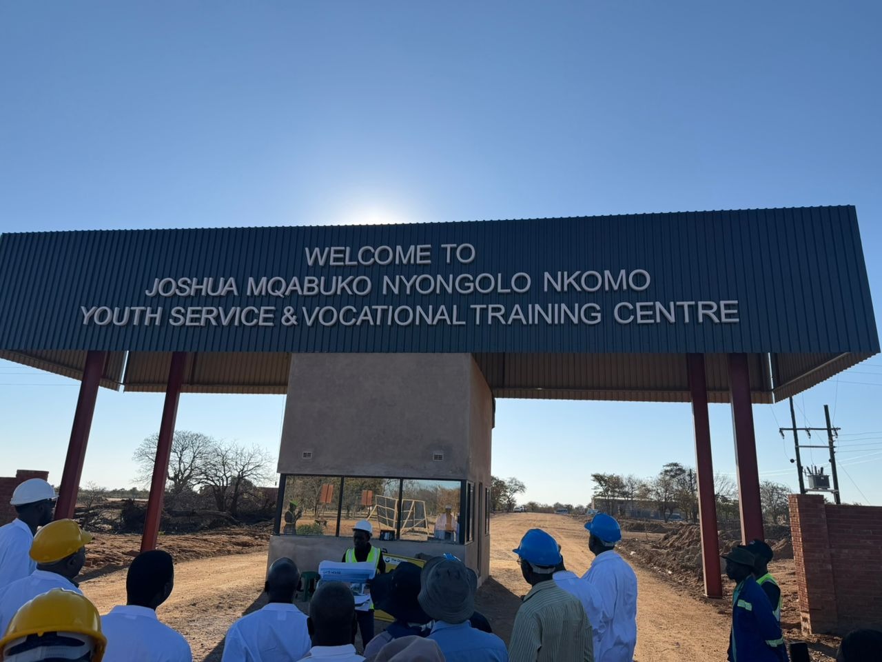 Joshua Nkomo Youth Service and Vocational Training Centre takes shape